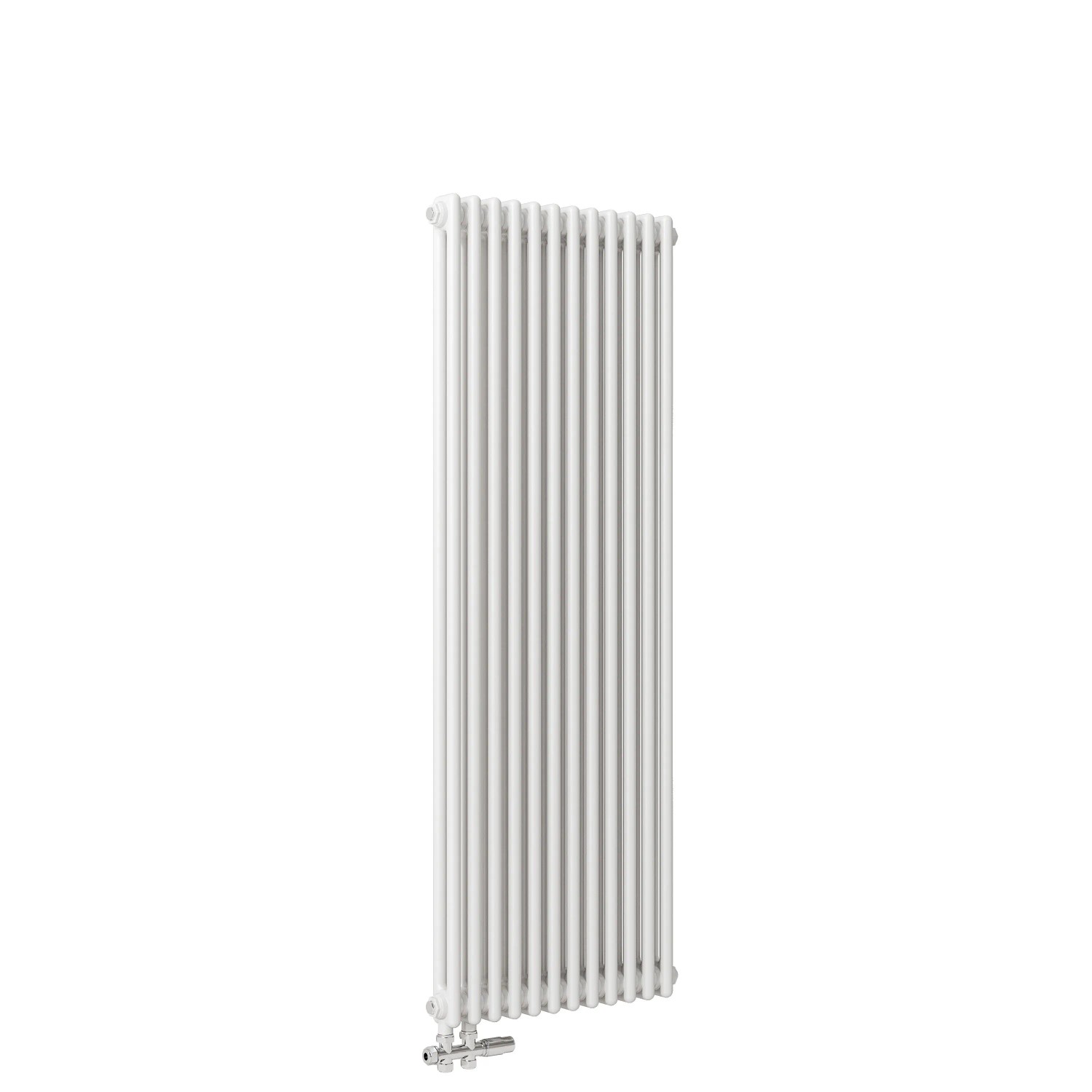 AICA Traditioneller Heizkörper 1500 x 560 mm 1463W Doppellagig Gusseisenstil Weiß