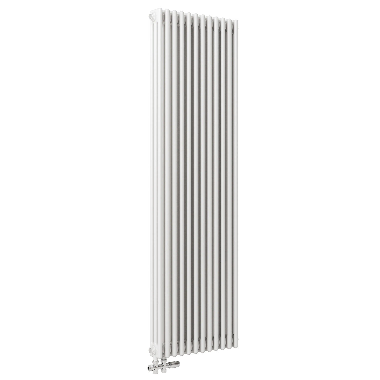 AICA Traditioneller Heizkörper 1800 x 560 mm 2283W Dreilagig Gusseisenstil Weiß