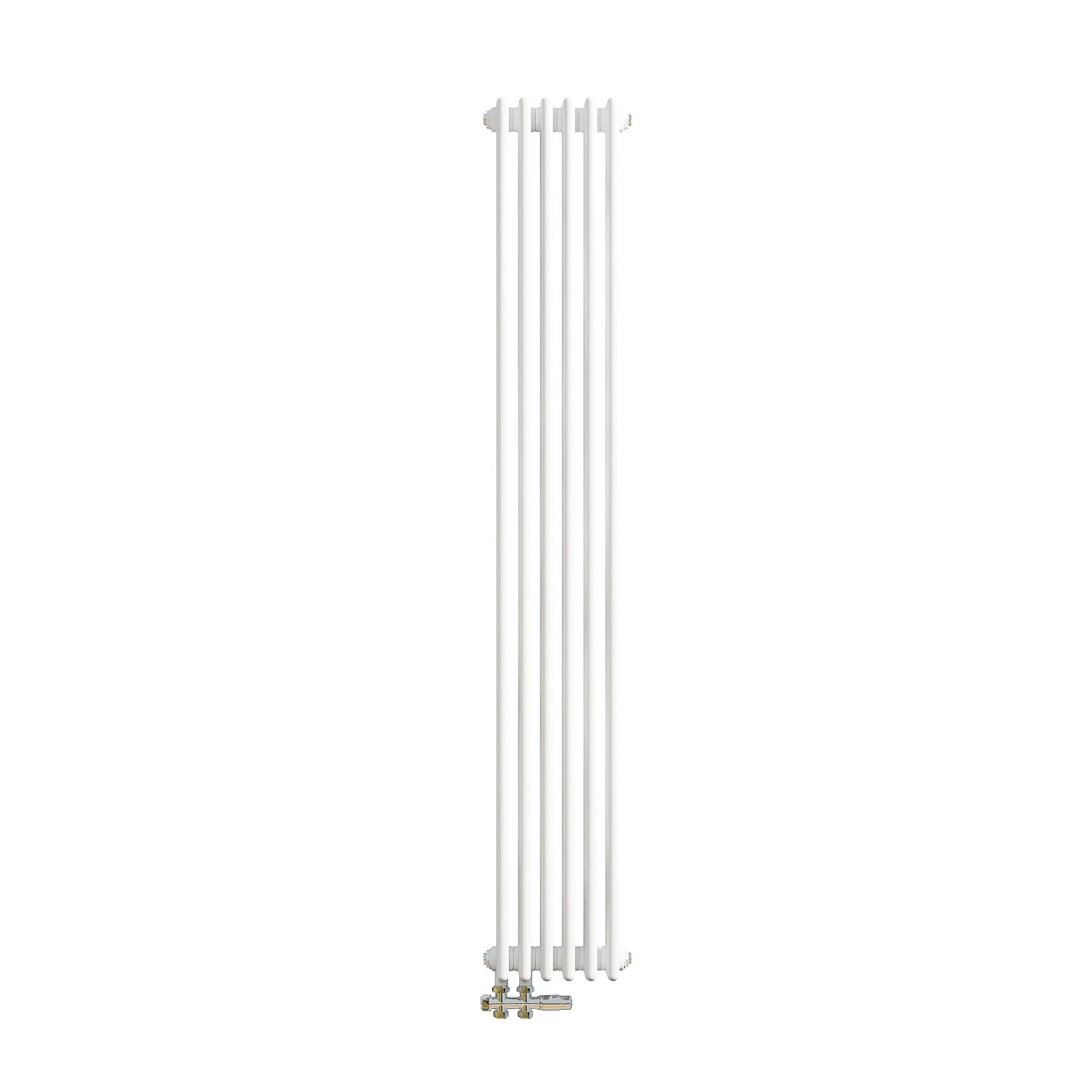 AICA Traditioneller Gusseisenstil 3 Spalten Heizkörper 1800 x 290 mm Weiß 1196W