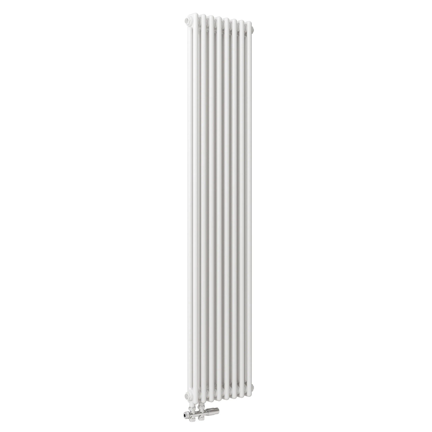 AICA Traditioneller Heizkörper 1800 x 380 mm 1170W Doppellagig Gusseisenstil Weiß