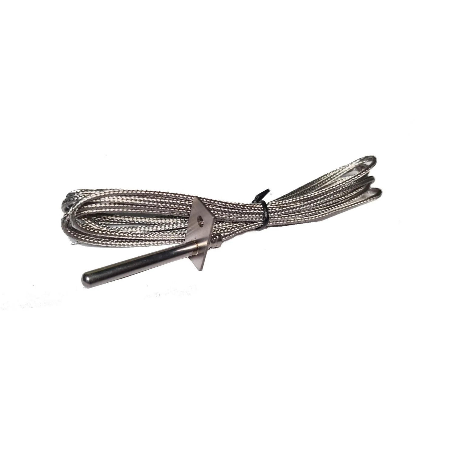 Kaiser Electronics Abgassensor PT1000 Edelstahl 2m Kabel bis 200°C Temperaturbeständigkeit