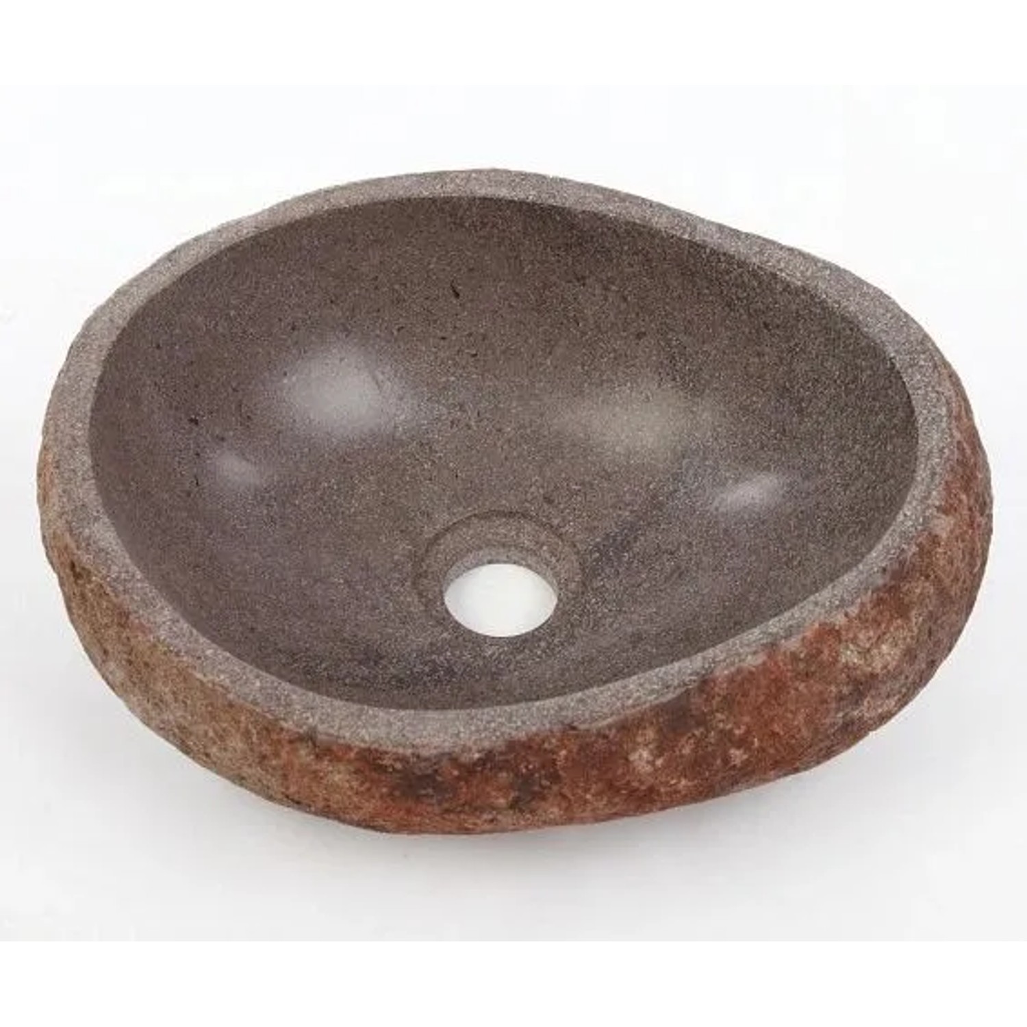 Wohnfreuden Naturstein Waschbecken 30 cm