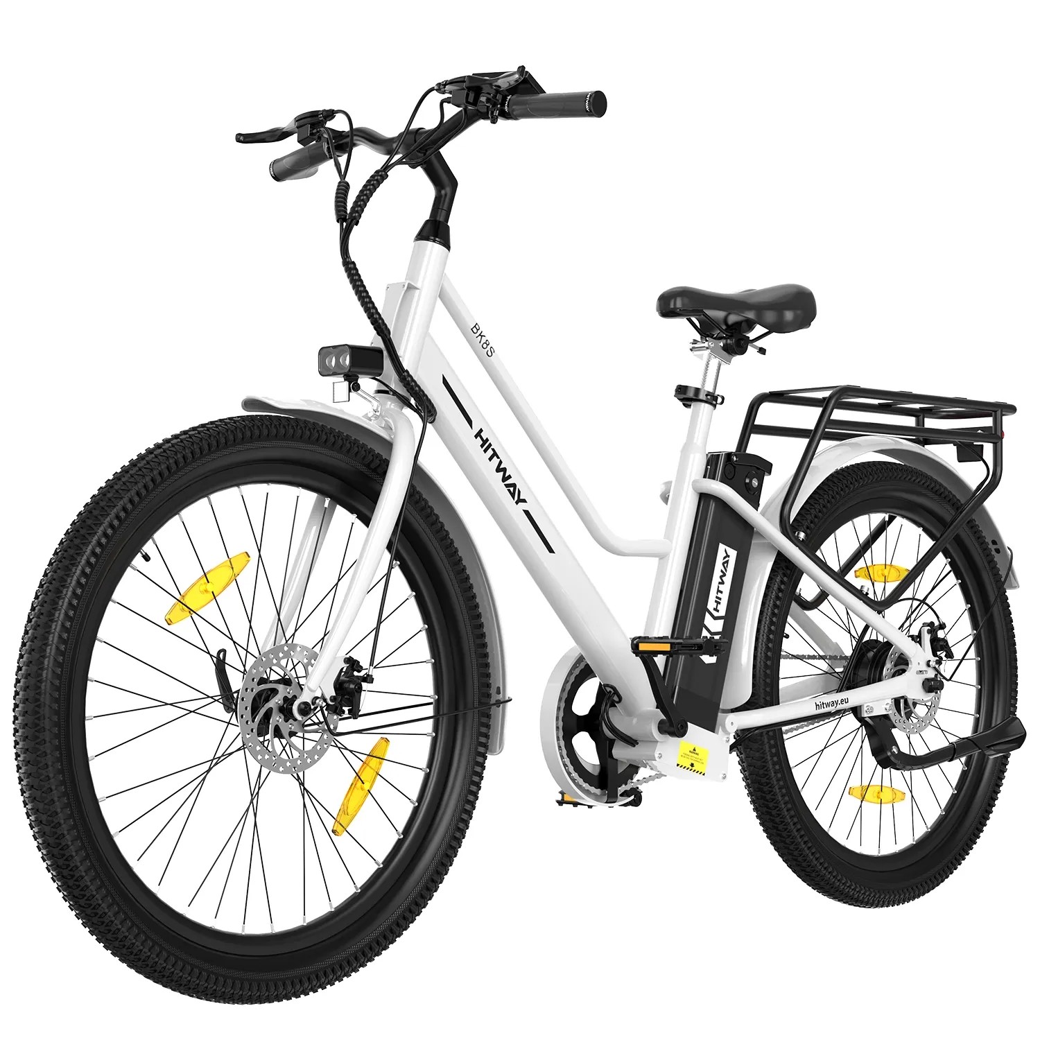 HITWAY E-Bike BK8SL 27,5 Zoll Pedelec 13Ah Akku Reichweite 50-100KM 250W Elektrofahrrad