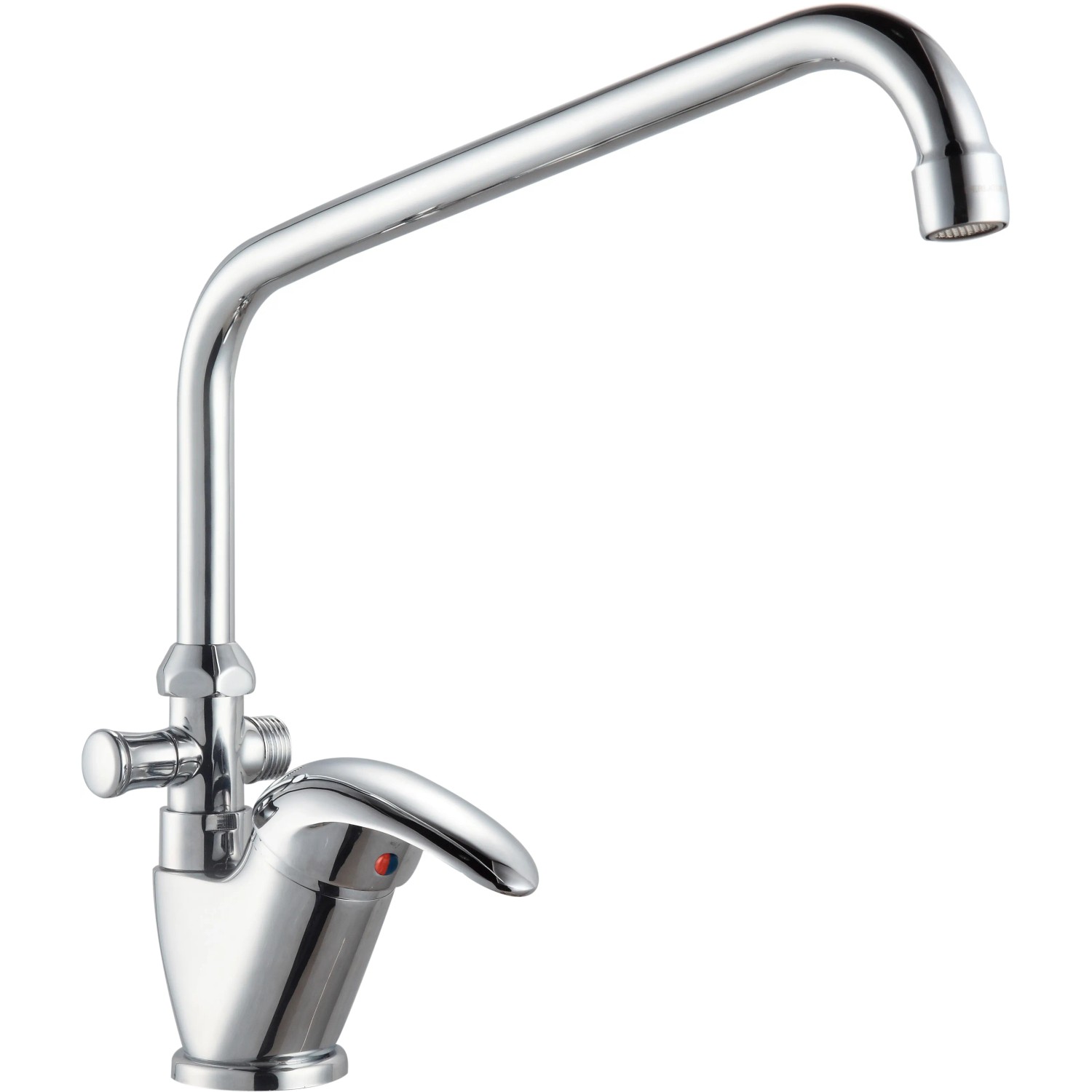 baliv Waschtisch-Kombi-Armatur WT-5371 Chrom für Waschbecken und Badewanne