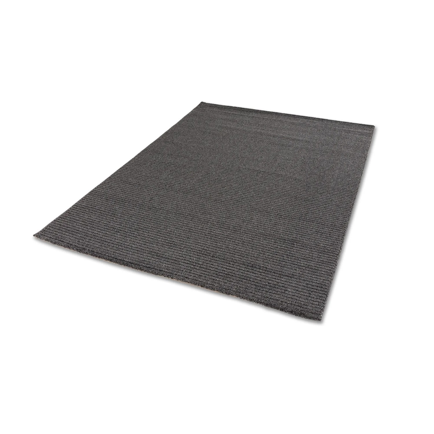 Schöner Wohnen Teppich Pure Design Streifen 200 cm x 290 cm Anthrazit