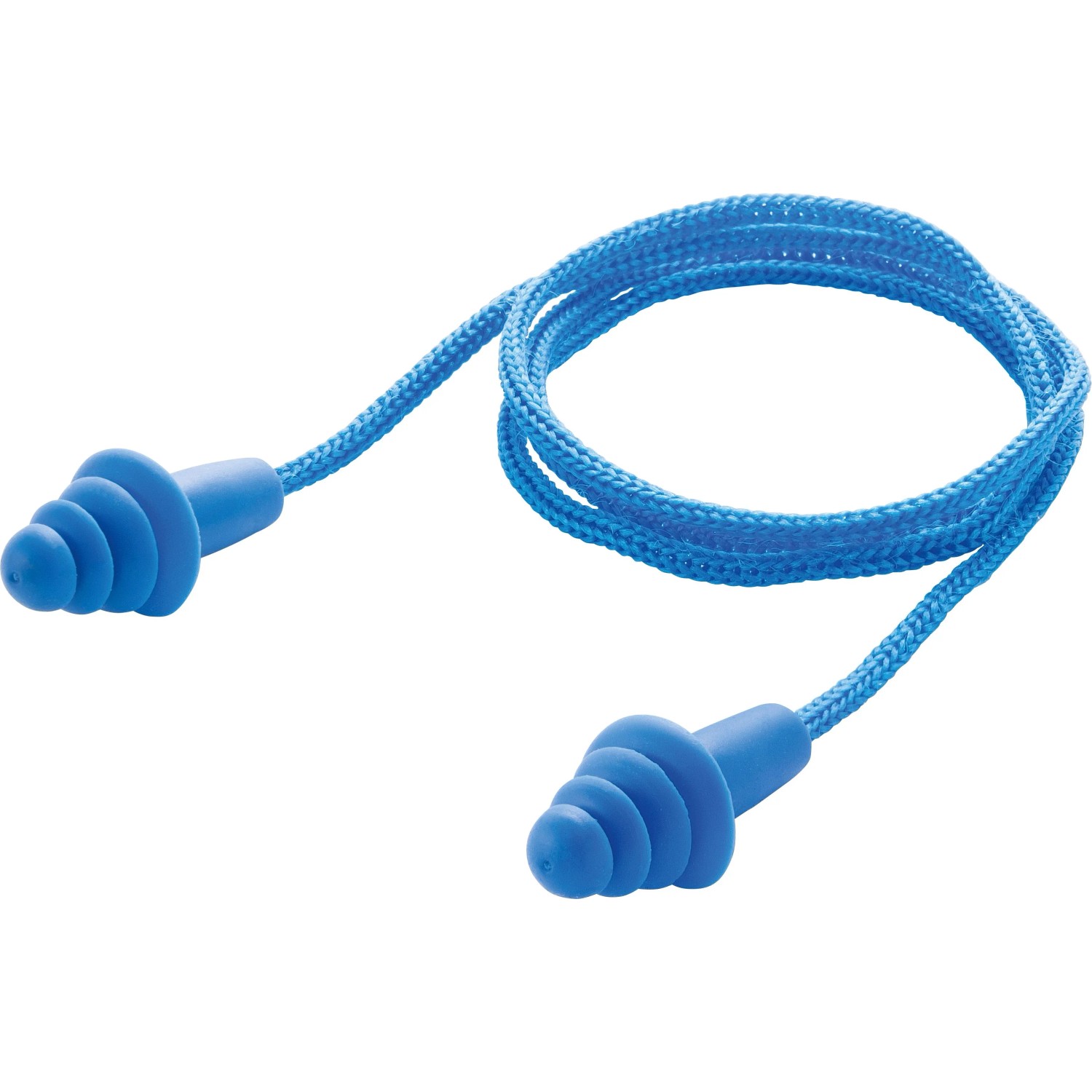 LUX-TOOLS Gehörschutzstöpsel mit Band Blau