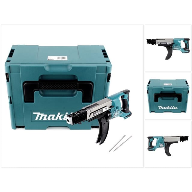 Dfr 750 zj Akku Magazinschrauber 18V 45-75mm Solo + Makpac - ohne Akku, ohne Ladegerät - Makita