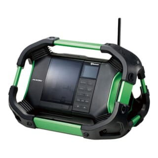 Baustellenradio mit Bluetooth-Gleitschutz oder Netzbetrieb - Ohne Batterie und Ladegerät - UR18DSDLW4Z