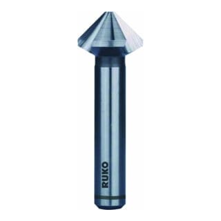 Kegel- und Entgratsenker din 335 Form c 90° hss Co 5, geschliffen Senkerdurchmesser 3,2 mm - Ruko