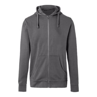 Kübler Kapuzen-Sweatjacke anthrazit L