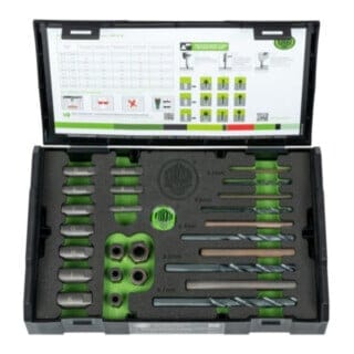 Schraubenausdrehersatz 49-U-B m 5 - m 16 - - Kukko