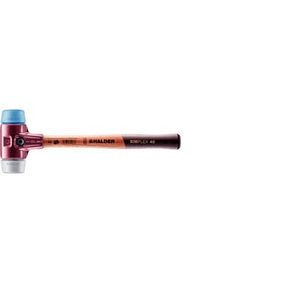 Erwin Halder Kg - Halder Simplex-Schonhammer ø 40mm, Einsätze: TPE-Soft / t