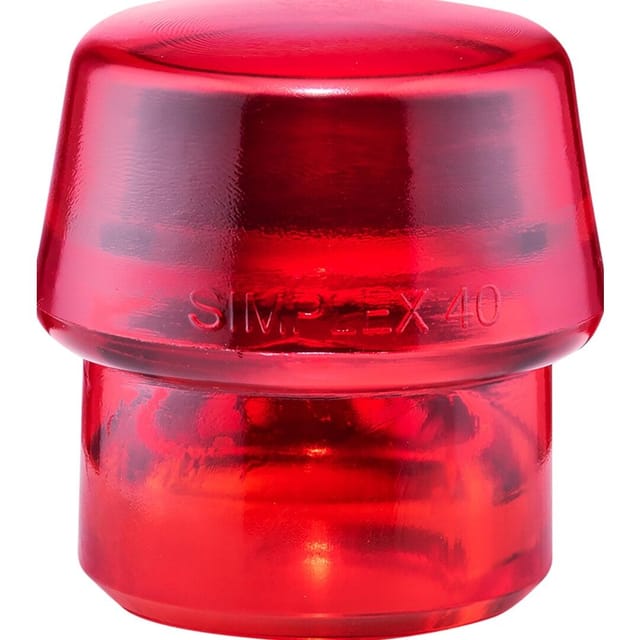SIMPLEX-Einsatz, Plastik, rot D=40 mm 3206.040