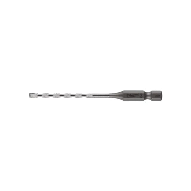 Milwaukee Multimaterialbohrer SHOCKWAVE D.3mm Gesamt-L./Arbeits-L.90/45mm 1/4Zoll Hex