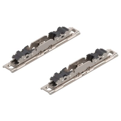 Aventos HS/HL/HK-top - Frontbefestigung symmetrisch links/rechts, Stahl vernickelt - 2 Stück - Blum