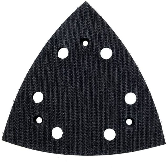 Primaster Schleifteller für Deltaschleifer PMDR280 kletthaftend gelocht 9x9 cm Dreieckschleifer Schleifplatte