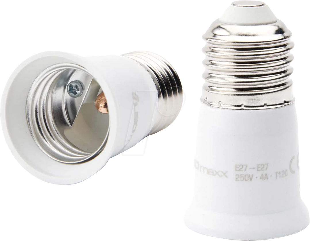 LM AE27E27 - Sockeladapter, E27 auf E27, Verlängerung
