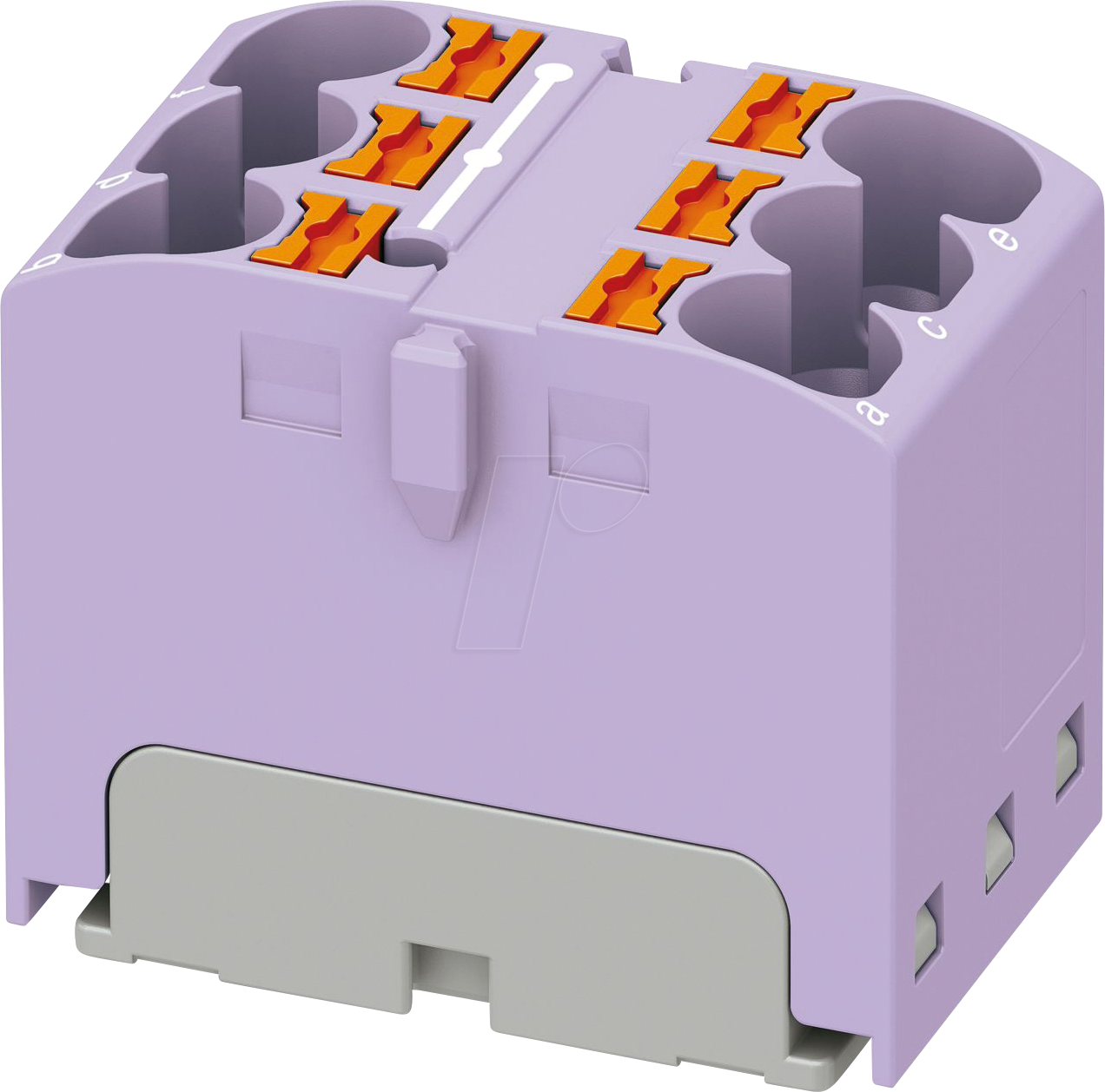 PHOE 3273806 - Verteilerblock PTFIX, 6x4, violett