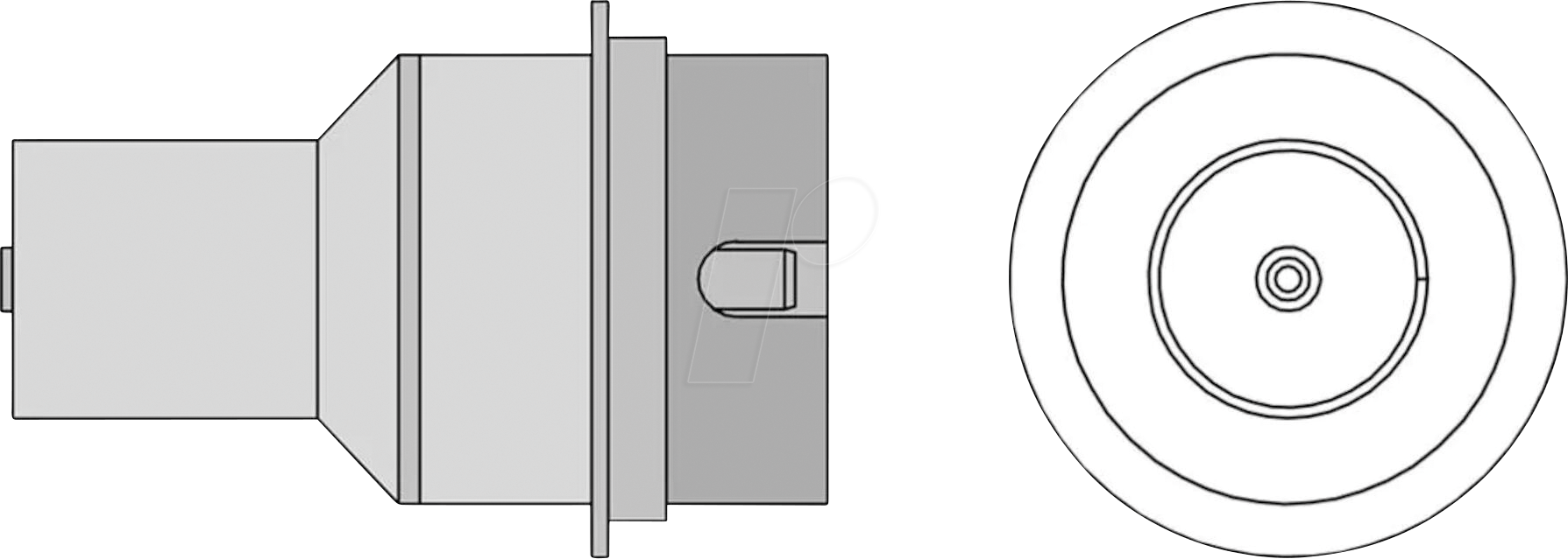WE T0058750774N - NRV12 Heißluftdüse Ø12 mm