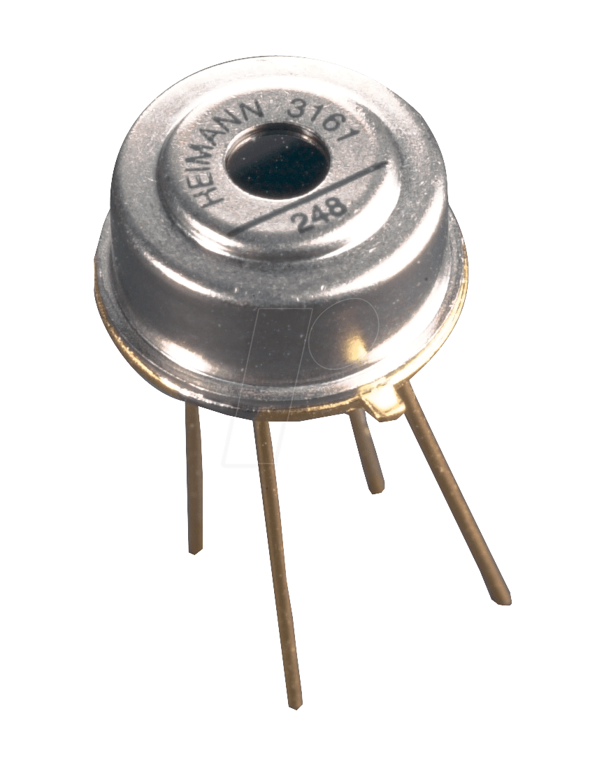 TPD 1T 0214 - Thermopile-Detektor, 70°, 30 kOhm, TO-39