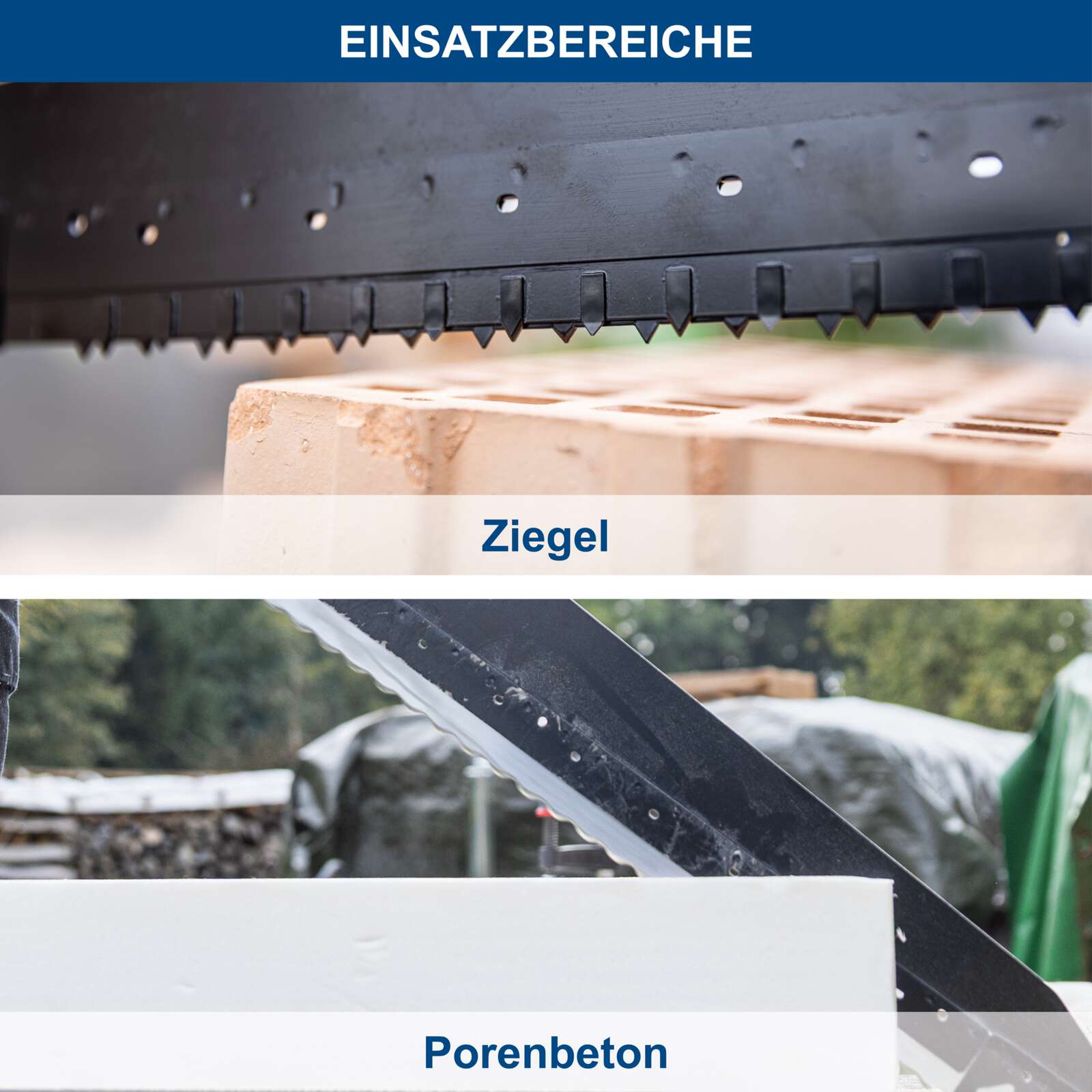 Spezialsägeblatt HM Porenbeton 78 Zähne scheppach (DIY) Bild 4