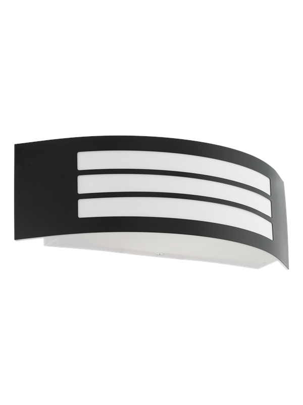 EGLO LEIROS AUSSEN WAND SCHWARZ