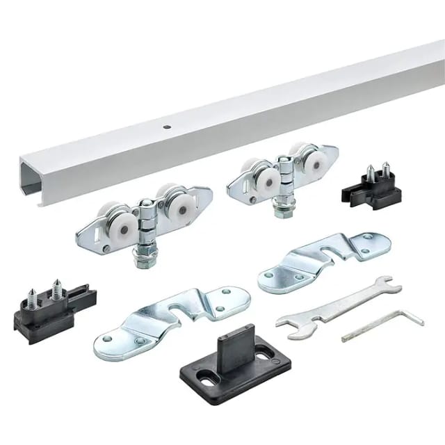 Hettich Komplettset für eine Tür - TopLine 8plus, für Türen 2000mm, Schiebetürbeschlag