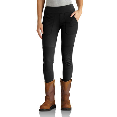Damen Stretchhose FORCE UTILITY LEGGING, schwarz, Größe L