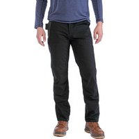 Herren Arbeitshose Relaxed Fit STEEL DOUBLE FRONT PANT, schwarz, Größe W30/L30 Bild 2