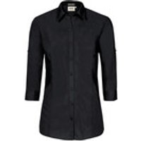 3/4-Arm-Vario Bluse Mikralinar® 120, schwarz, Größe XL Bild 2