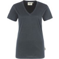 Damen V-Shirt Classic 126, anthrazit, Größe 2XL Bild 2
