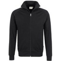 Sweatjacke College 606, schwarz, Größe 6XL Bild 2