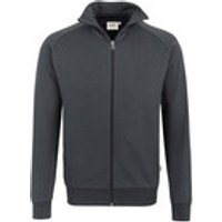 Sweatjacke College 606, anthrazit, Größe 3XL Bild 2