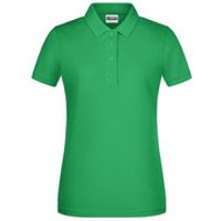 Damen Basic Poloshirt 8009, farn-grün, Größe XL Bild 2