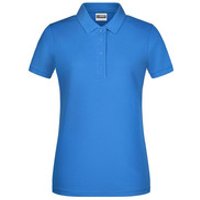 Damen Basic Poloshirt 8009, kobalt-blau, Größe S Bild 2