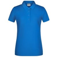 Damen Basic Poloshirt 8009, königs-blau, Größe L Bild 2