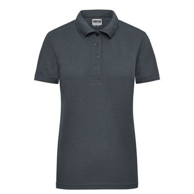 Damen Workwear Poloshirt JN829, carbon, Größe XL