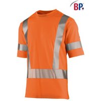 Warnschutz-T-Shirt für Sie & Ihn, warnorange, Größe 4XL Bild 2