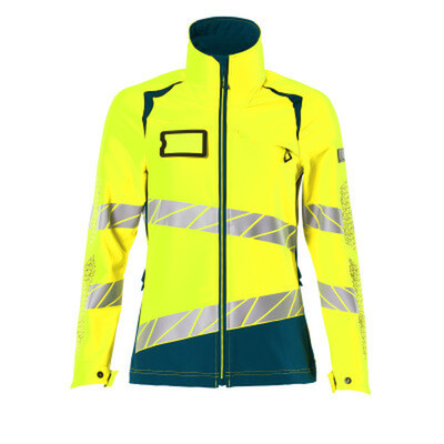 Jacke ACCELERATE SAFE, hi-vis Gelb/Dunkelpetroleum, Größe 4XL
