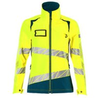 Jacke ACCELERATE SAFE, hi-vis Gelb/Dunkelpetroleum, Größe 4XL Bild 2