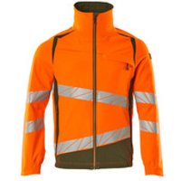Jacke ACCELERATE SAFE, hi-vis Orange/Moosgrün, Größe 4XL Bild 2
