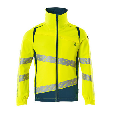 Jacke ACCELERATE SAFE, hi-vis Gelb/Dunkelpetroleum, Größe 3XL