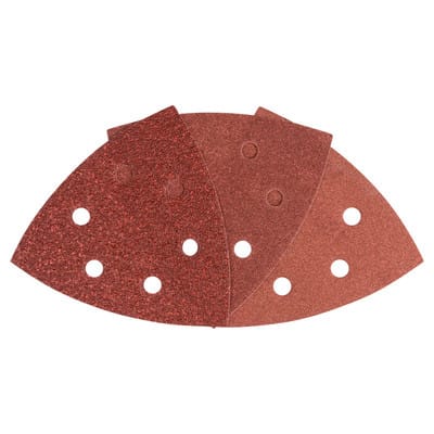 Schleifblatt-Set für Deltaschleifer, 25-tlg., Klett, 105 mm, 60, 120, 180 - Bosch