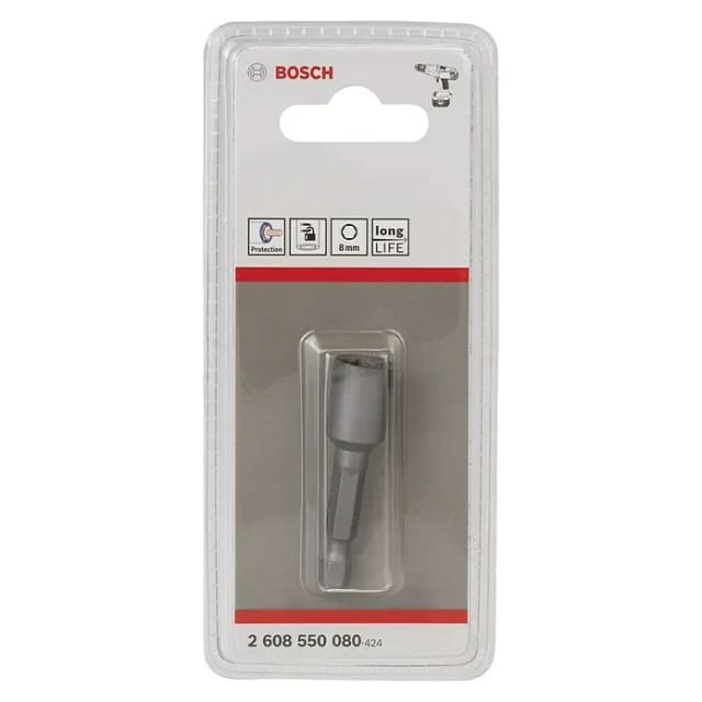 Sk-Stecks. 50mm, sw 8,0 mit Magnet - 2608550080 - Bosch