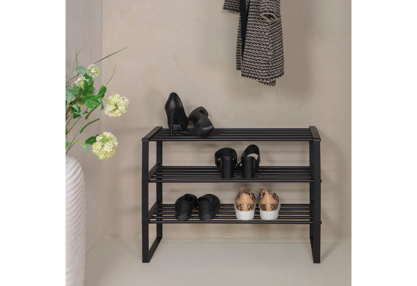 Spinder Design Schuhregal REX, 1-tlg., Regal aus Stahl, wahlweise Breite 70 cm oder 100 cm Bild 3