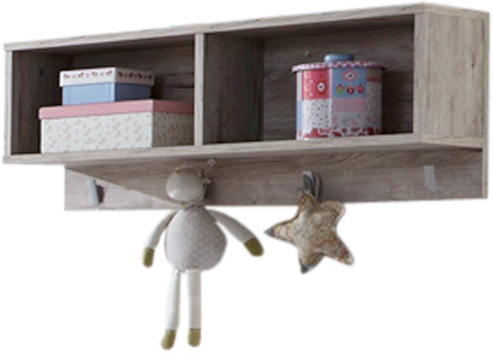 arthur berndt Kinderregal Bente, mit 4 Kleiderhaken, Made in Germany Bild 2