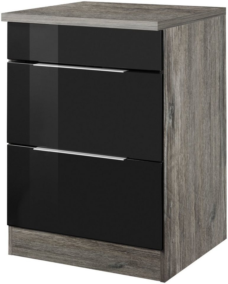 KOCHSTATION Kochfeldumbauschrank KS-Brindisi 60 cm breit, für autarkes Kochfeld Bild 3