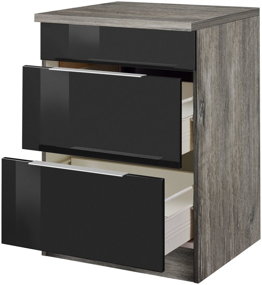KOCHSTATION Kochfeldumbauschrank KS-Brindisi 60 cm breit, für autarkes Kochfeld Bild 5