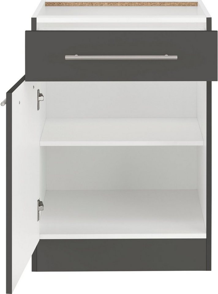 wiho Küchen Unterschrank Unna 60 cm breit, ohne Arbeitsplatte