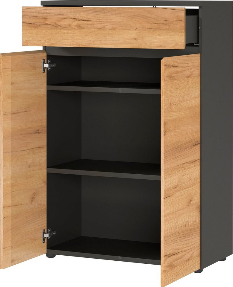 GERMANIA Aktenschrank Lissabon (1-St) mit Selbsteinzug der Schubladen und grifflosem Design Bild 5